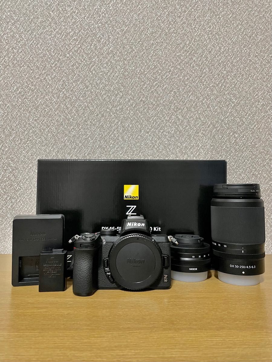 超美品!使用1度のみ】Nikon Z50 ダブルズームレンズキット(レンズ ...