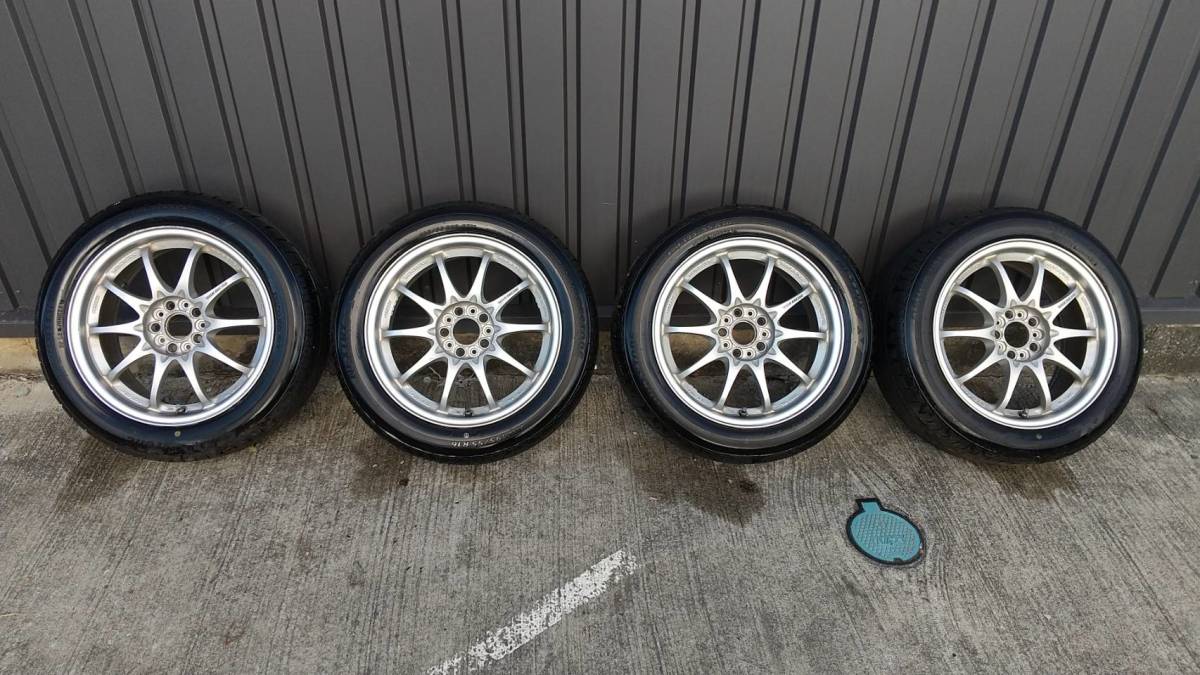 1円 売り切り 希少 レイズ ボルクレーシング CE28 16インチ 5穴 PCD100