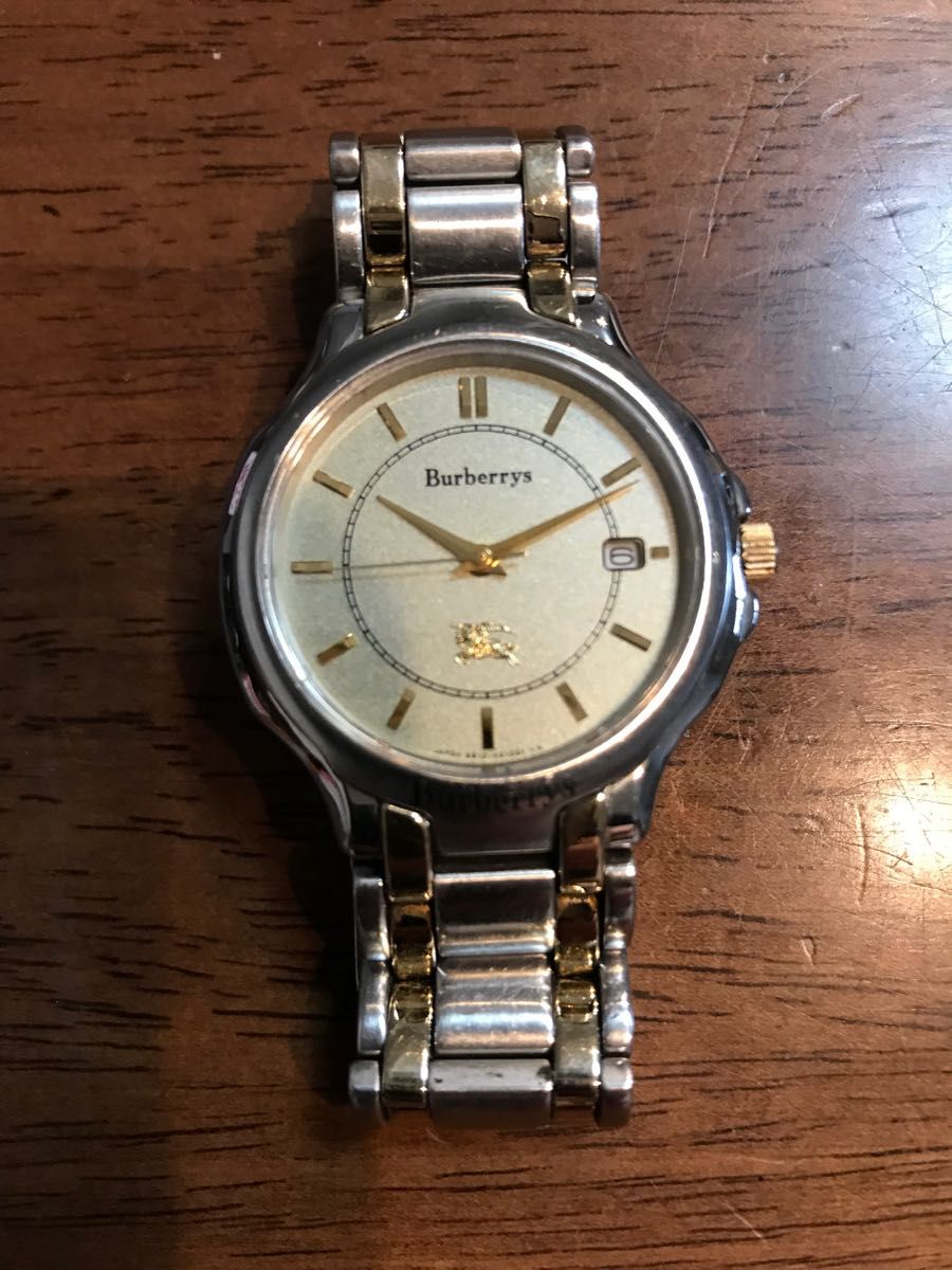 Burberrys ソーラー腕時計 B810-H18377Y　不動品