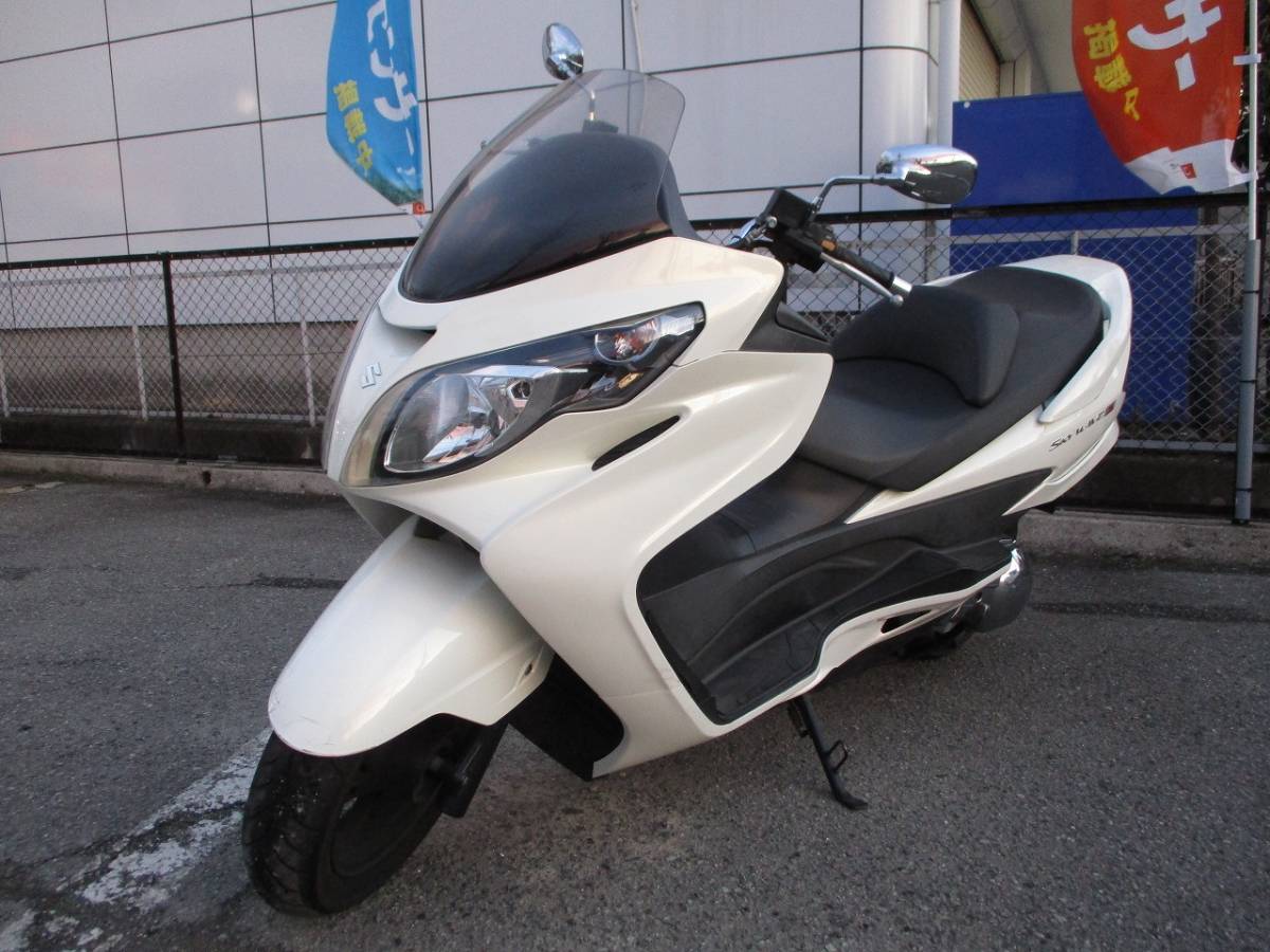 神戸売切 スズキ スカイウェイブ250 タイプS CJ46A スマートキー 実動