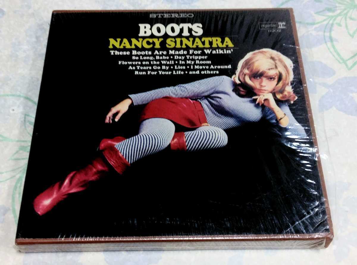 SEALED US 7 1/2 NANCY SINATRA BOOTS★中古オープンリール未開封良品　_画像1