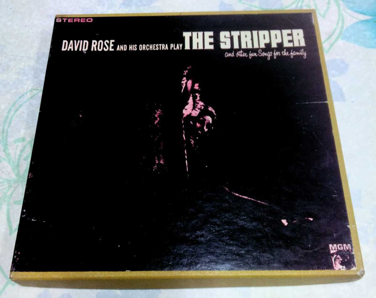 US 3 3/4 DAVID ROSE/THE STRIPPER★中古オープンリール良品　_画像1