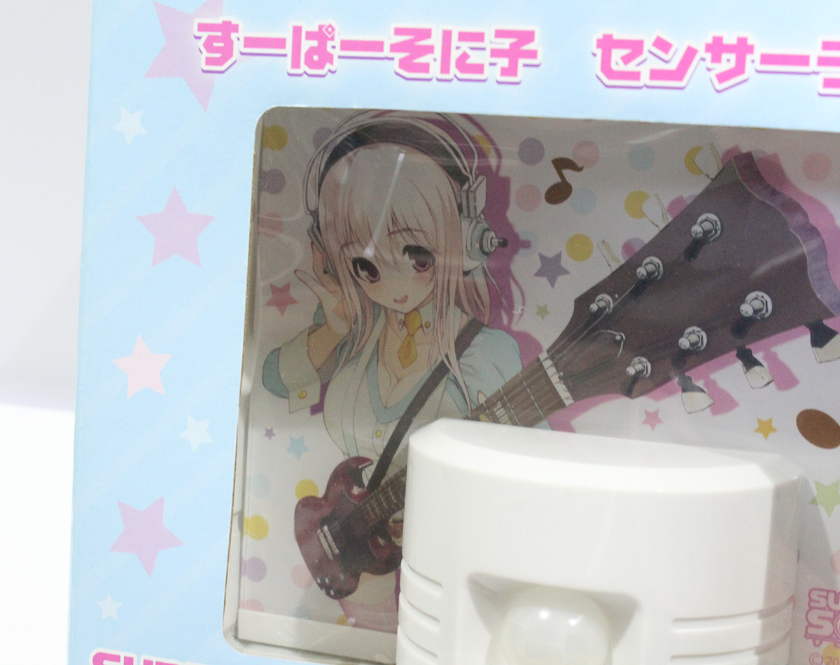 すーぱーそに子 センサーライト 全2種セット SUPER SONICO ライト キャラクター グッズ コレクション 未使用保管品 ya0078_画像4