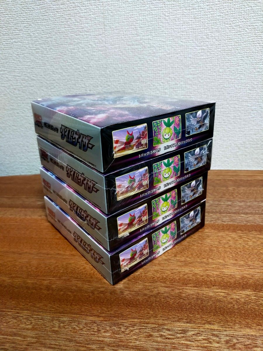 新品・未開封】タイムゲイザー(シュリンク付き)×4box|Yahoo 新品・未開封】タイムゲイザー(シュリンク付き)×4box|Yahoo