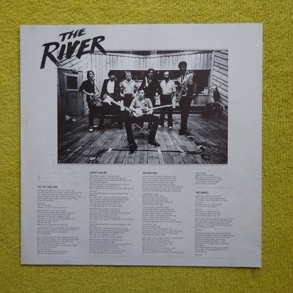 Bruce SpringSteen - The River*国内盤 2枚組 Japan Press with liner notes, sleeves_画像7