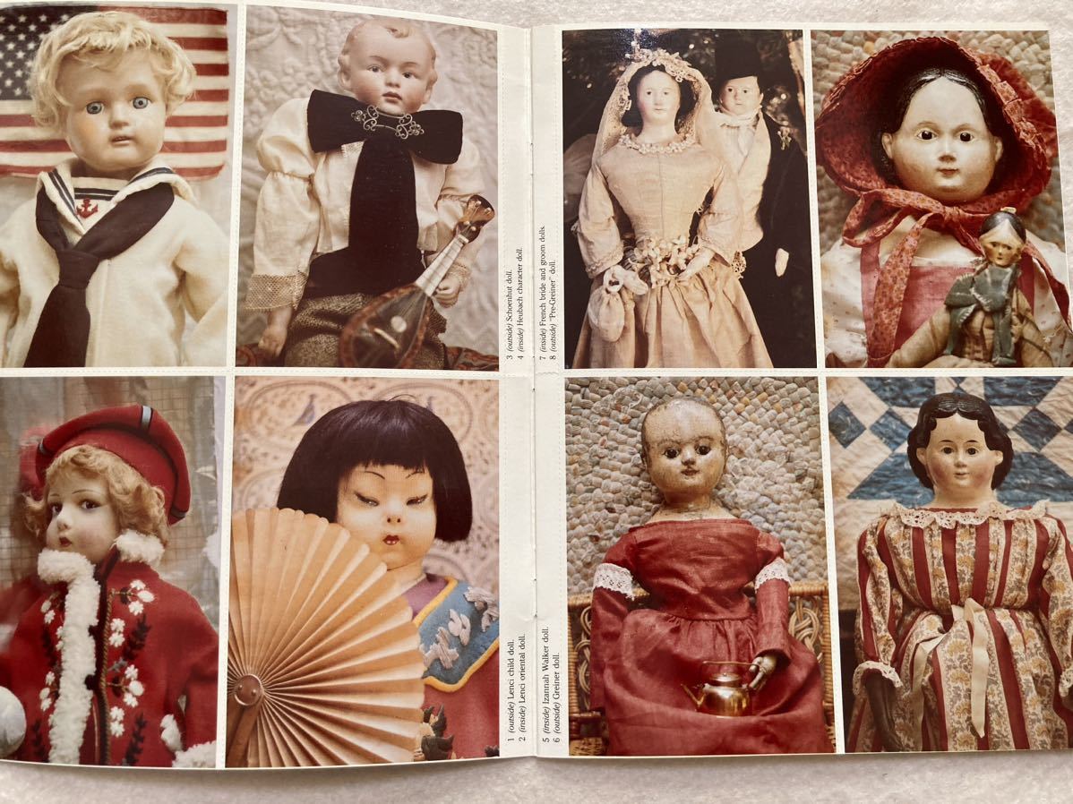 A3☆洋書 Antique Doll Photo Postcards in Full Color 人形 アンティークドール ポストカードブック☆_画像4