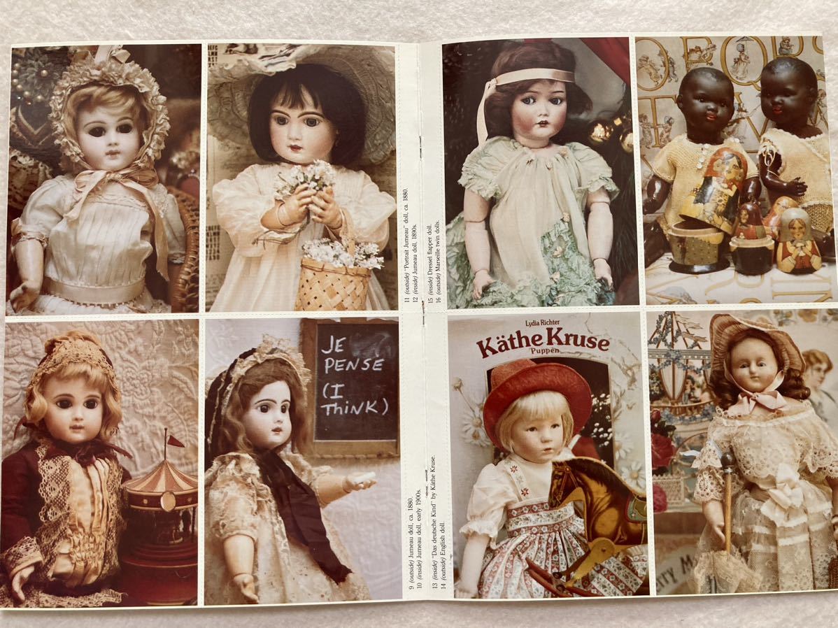 A3☆洋書 Antique Doll Photo Postcards in Full Color 人形 アンティークドール ポストカードブック☆_画像5