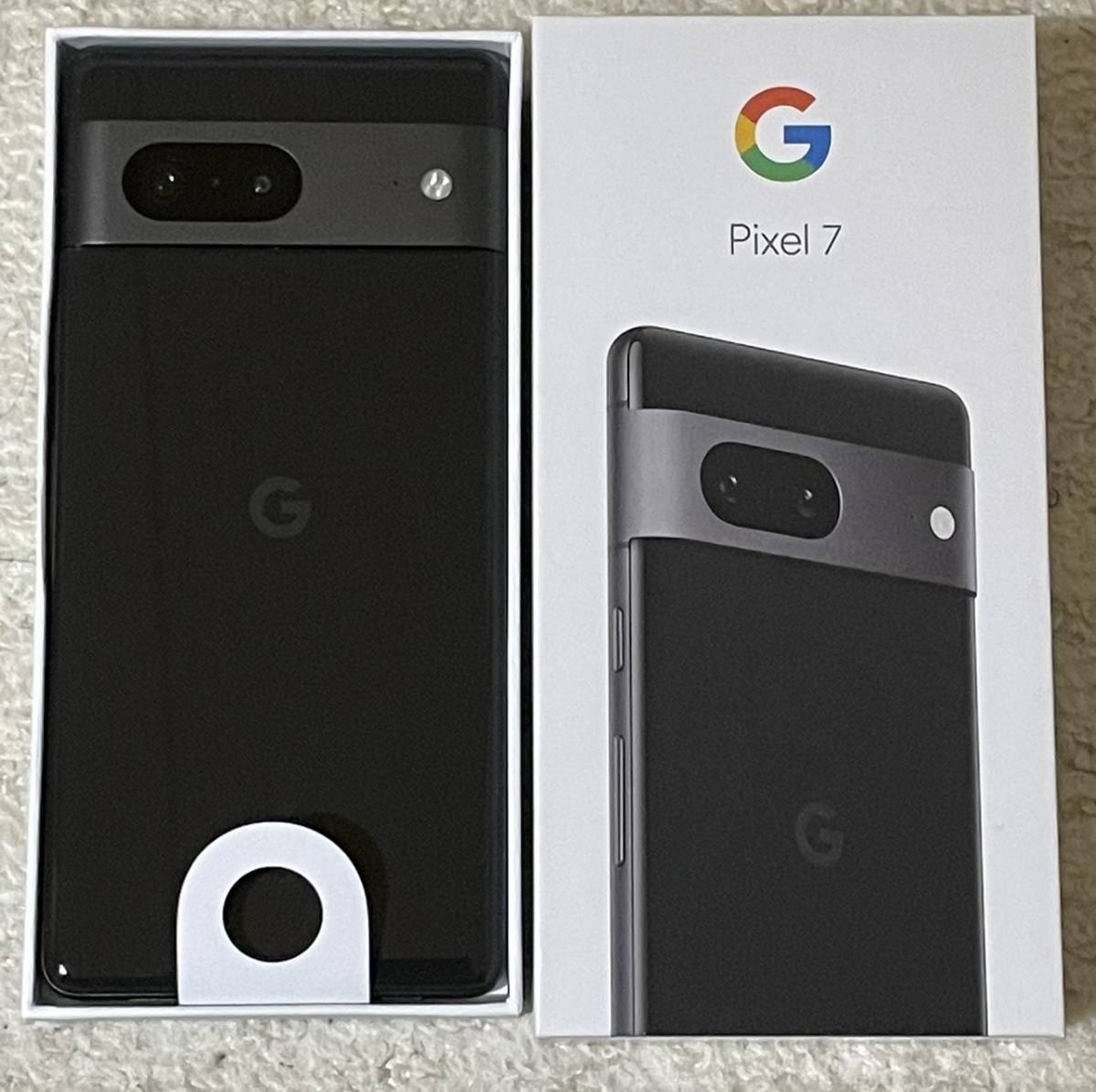 新品未使用】Google Pixel 7 128GB SIMフリー Obsidian 黒 ブラック