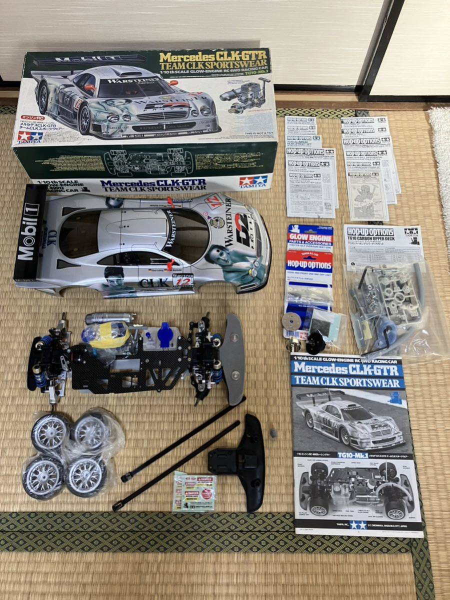 タミヤ 1/10エンジンカーメルセデスCLK-GTRチームCLKスポーツウェア