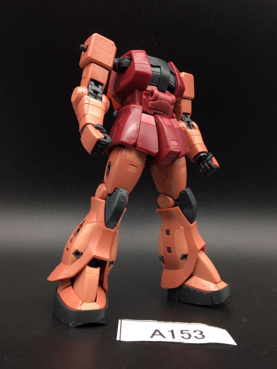 即決 同梱可 A153 RG 1/144 シャア専用 ザク ガンダム ガンプラ 完成品 ジャンク_画像1