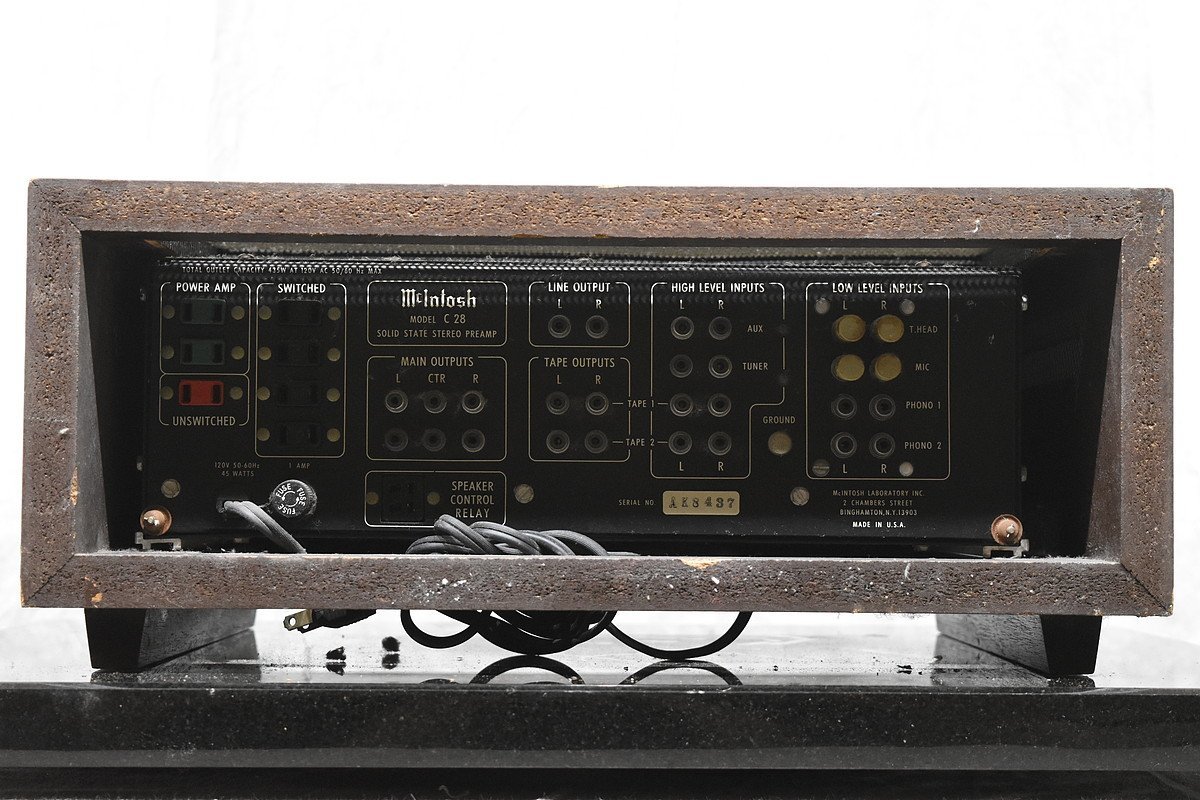 McIntosh C28 プリアンプ マッキントッシュ 【難あり品】 | www