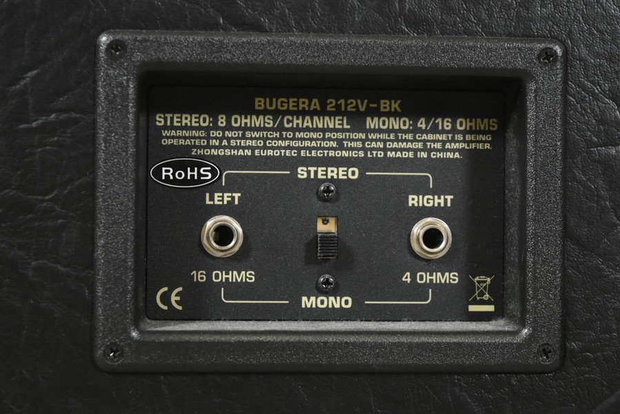 ヤフオク! - BUGERA 212V-BK ブゲラ ギターアンプ キャビ...