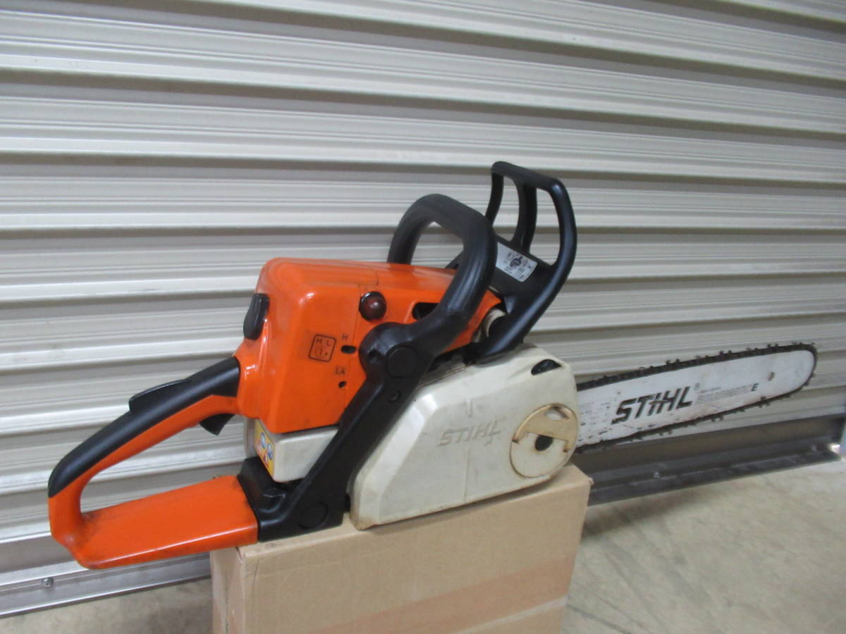 新品 未使用 STIHL MS 210 35cm 限定ガイドバー仕様 チェンソー