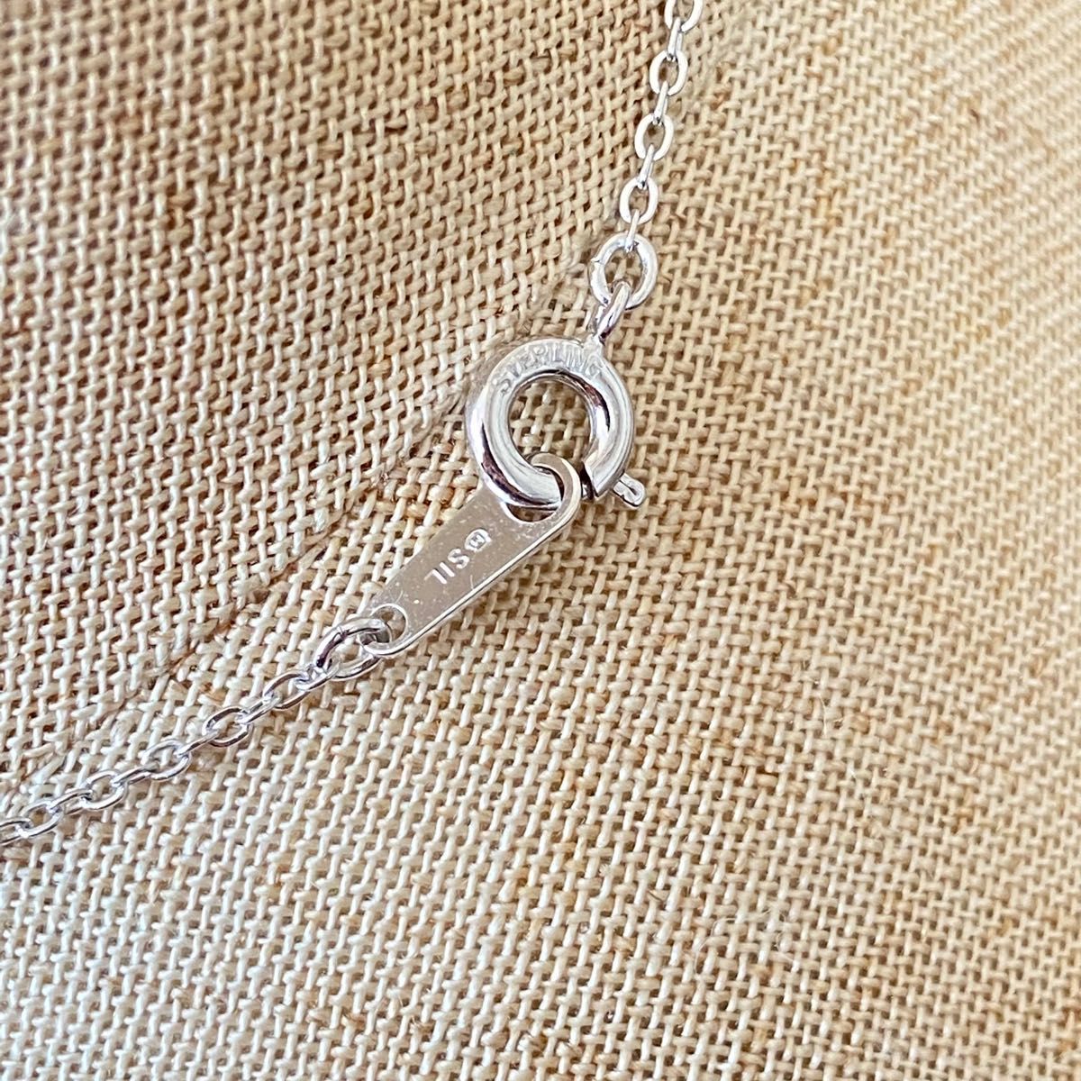 未使用 MIKIMOTO ミキモト 真珠 パール SILVER刻印 ネックレス