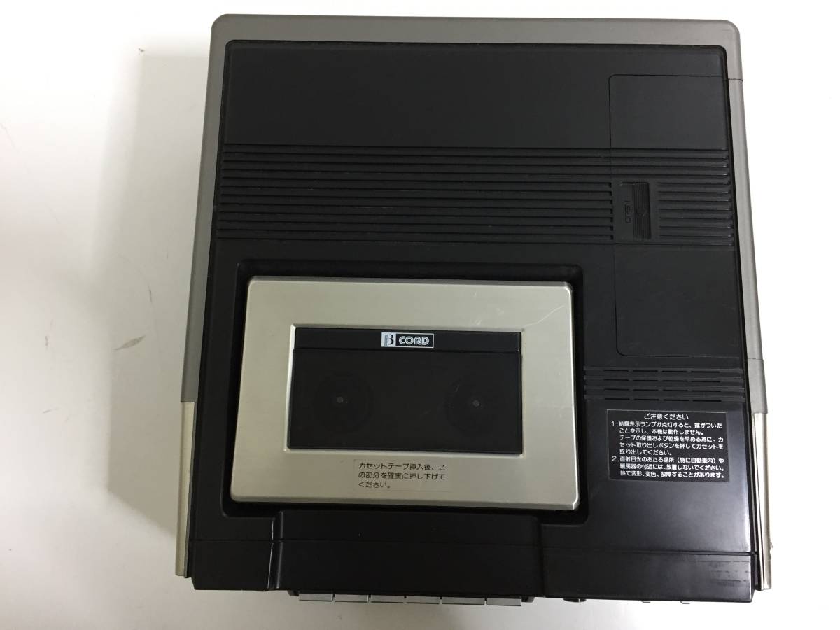 ※▲昭和レトロ 東芝 ビデオカセットレコーダー V-9000 ポータブルVTR ベータビデオデッキ ジャンク品_画像2