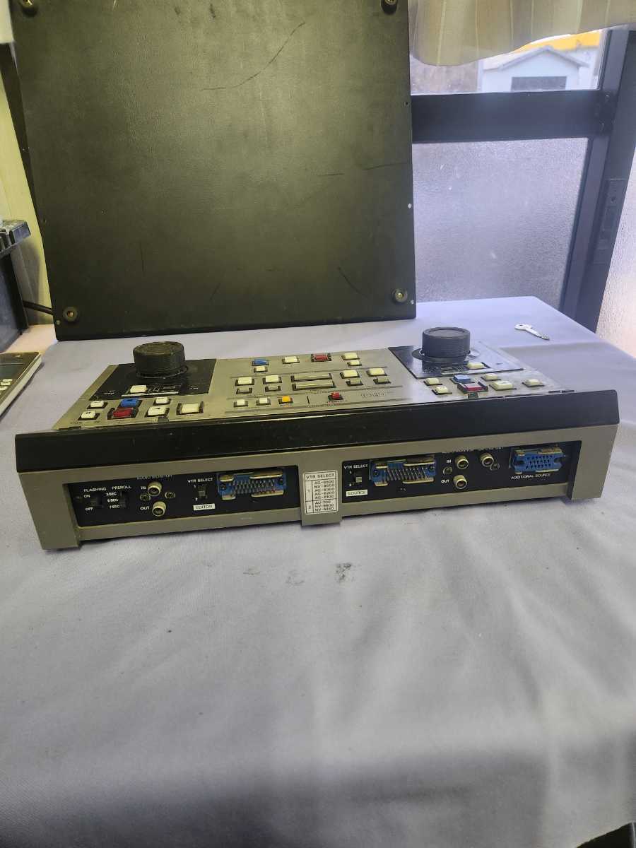 national AG-A650 ビデオ編集 S-VHS 業務用 希少 希少機種 希少モデル 即決の画像2