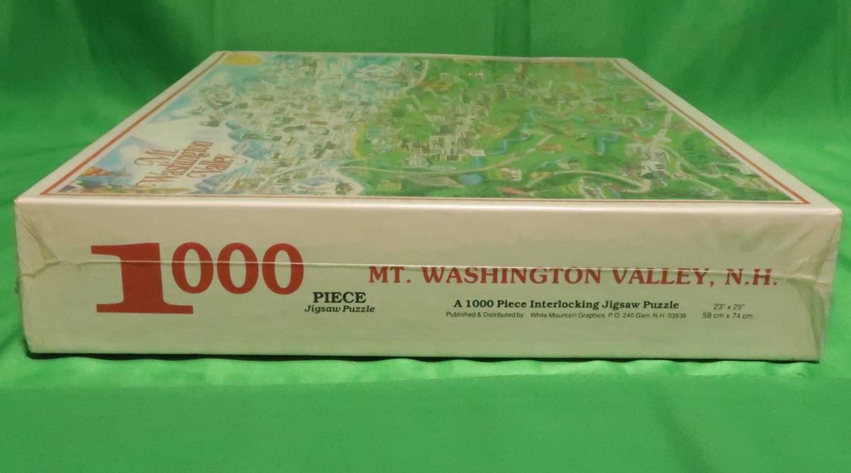 White Mountain Graphics Mt. Washington Valley New Hampshre новый Hamp автомобиль -. Washington гора 1000pcs составная картинка 