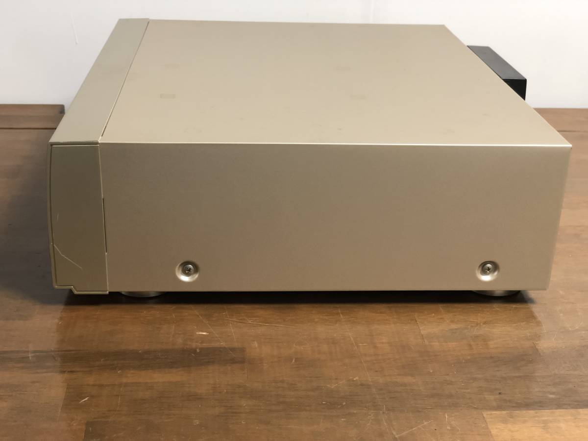 パイオニア LD プレーヤー CLD-R5 【通電確認済み】 レーザー ディスク デッキ Pioneer オーディオ機器 レトロ ゴールドの画像9