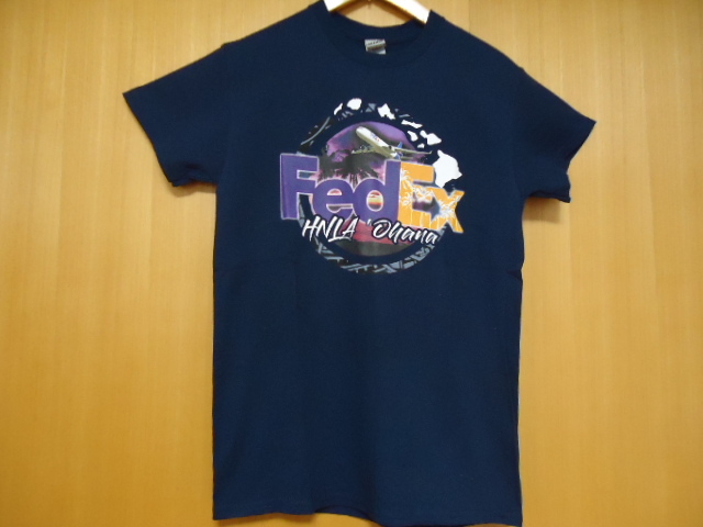  быстрое решение Гаваи FedEx груз самолет футболка темно-синий цвет S