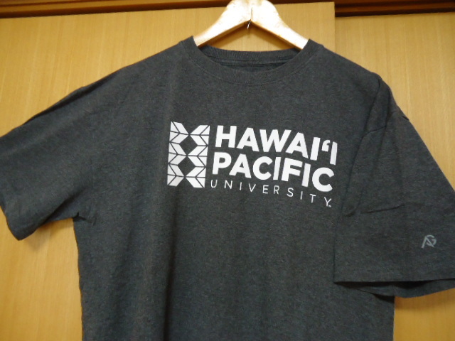  prompt decision Hawaii Hawaii Pacific university T-shirt dark gray color L