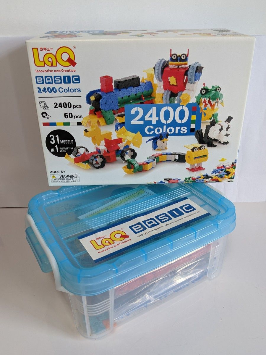 LaQ2400 LaQ ラキュー ベーシック プラスセット ガイドブック - おもちゃ