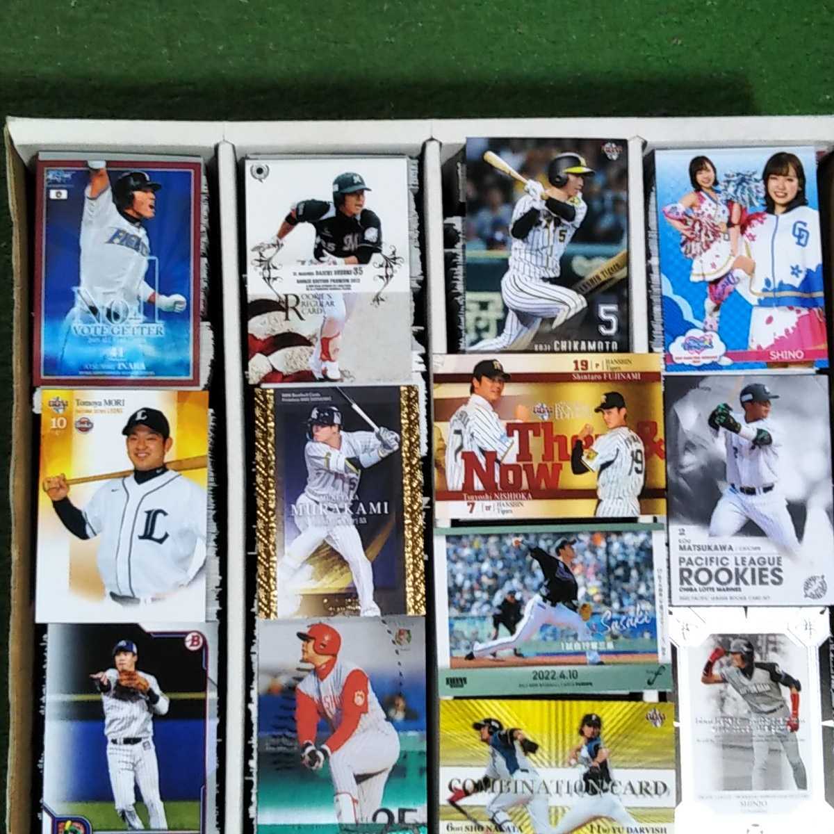 BBM1997～2022 EPOCH Topps 野球カード 大量 約3200枚 FUSION・Topps 2022Bowman NPB インサート100枚あり ダブりなしの画像2