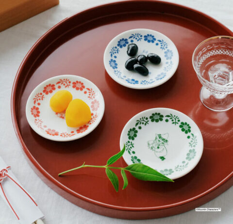 ESSE エッセ 2023年 1月号 特装版 【雑誌 付録】 MOOMIN 豆皿 3枚セット の画像2