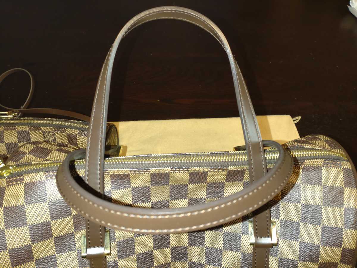 ルイ ヴィトン LOUIS VUITTON ダミエ パピヨン ハンドバッグ ミニ