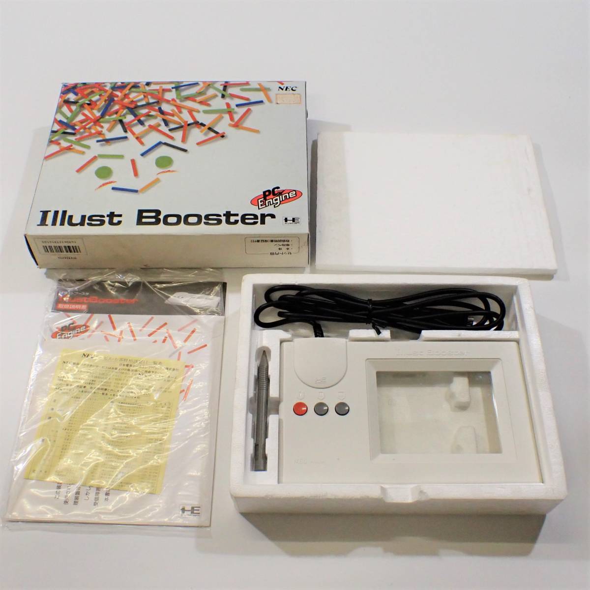 店内全品対象 PCエンジン Illust Booster 未使用品 未動作確認 NEC