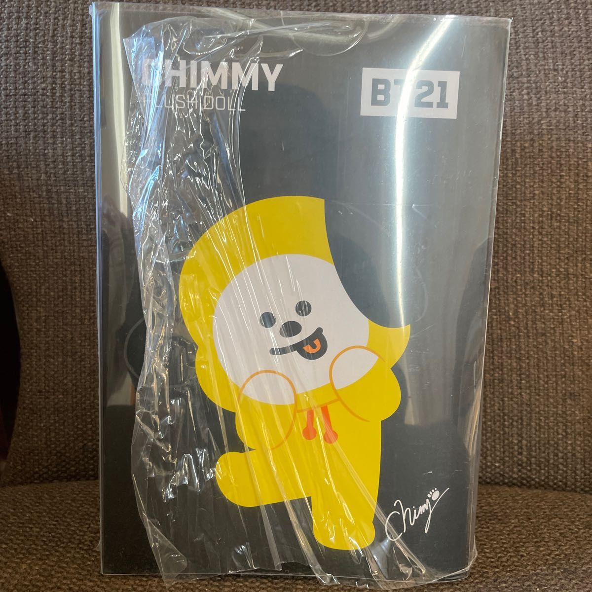 BT21 chimmy スタンディングドール　PLUSH DOLL