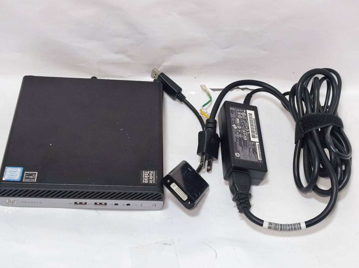 新品M.2SSD512GB&大容量メモリ16GB搭載 HP Prodesk 400 G4 DM 超小型