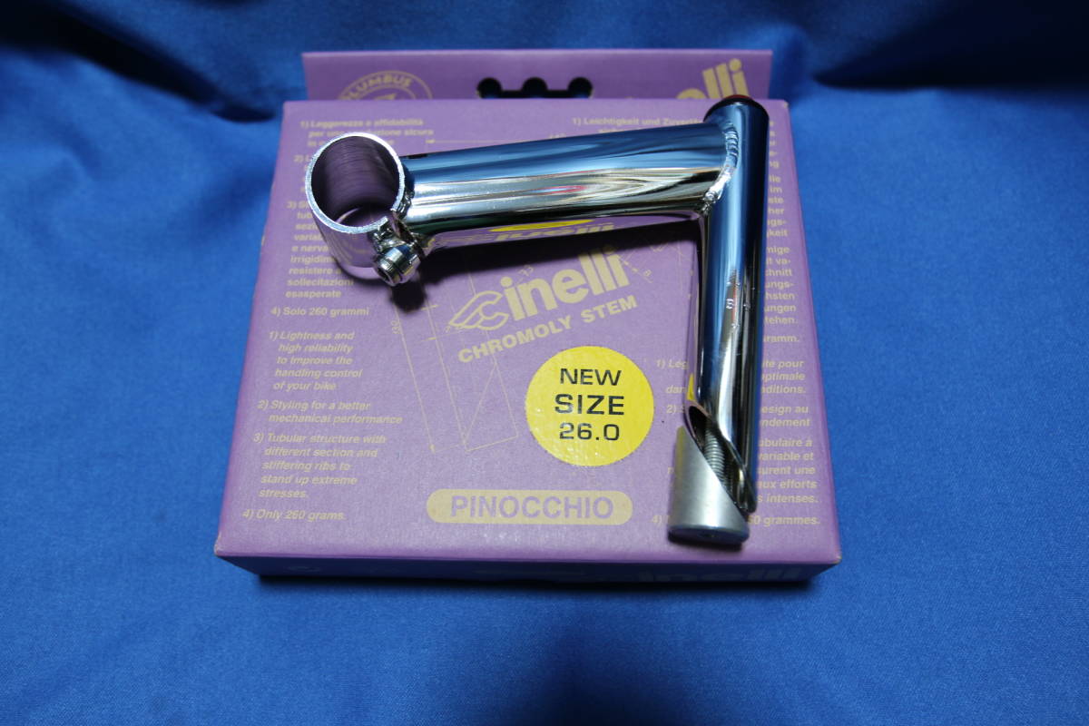 【メーカー再生品】 Yahoo!オークション クロモリ PINOCCHIO Cinelli 送料込み - ビンテージパーツ