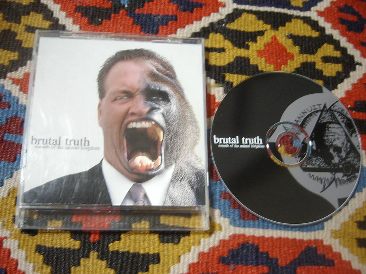 Нет задняя куртка 90 -х годов Us Grind Core Blutal Pruth Brutal Truth (CD)/ Звук Диамального Королевства 1997