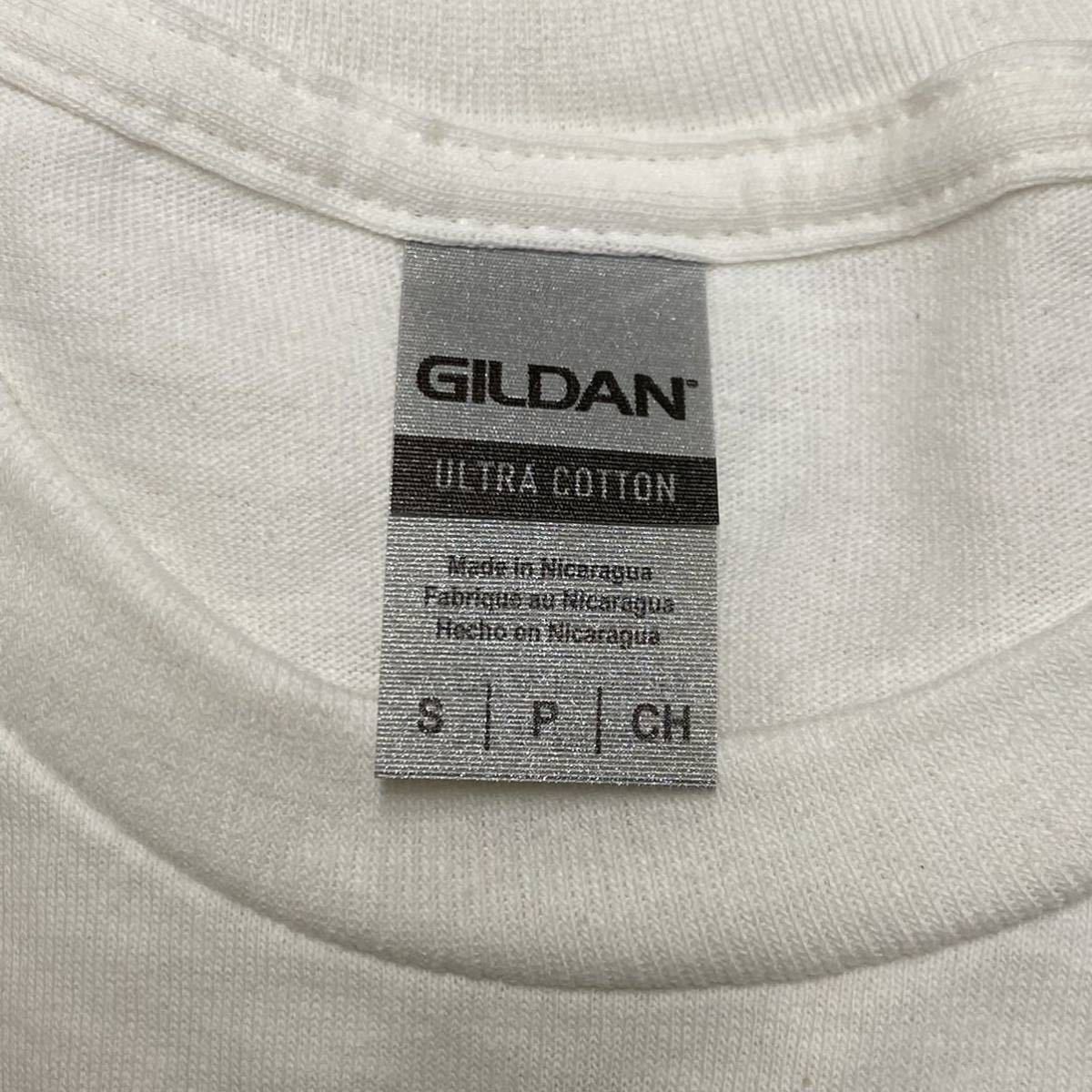 新品未使用 ギルダン 6oz ウルトラコットン 無地半袖Tシャツ ユニセックス 白4枚 S_画像3