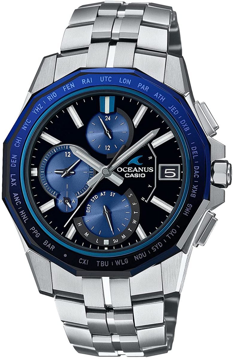 ** Casio Oceanus [Manta] радиоволны солнечный Bluetooth установка мужской внутренний стандартный товар OCW-S6000-1AJF**