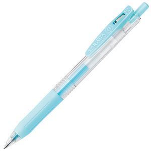 (まとめ) ゼブラ ゲルインクボールペン サラサクリップ 0.5mm ミルクブルー JJ15-MKBL 1本 【×60セット】