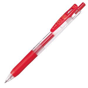 (まとめ) ゼブラ ゲルインクボールペン サラサクリップ 0.7mm 赤 JJB15-R 1本 【×60セット】