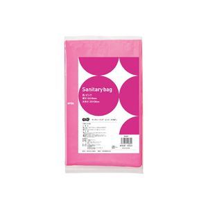 TANOSEE サニタリーバッグ ピンク 1セット（3000枚：50枚×60パック）