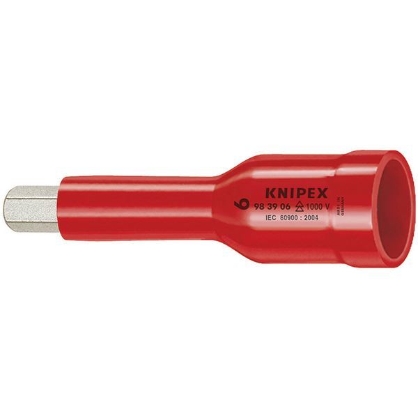 KNIPEX（クニペックス）9839-05 （3／8SQ）絶縁ヘキサゴンソケット 1000V