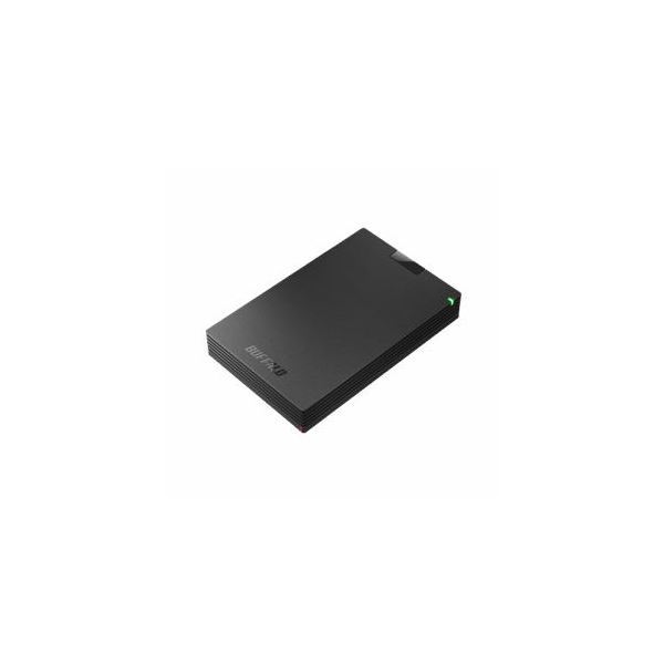 BUFFALO バッファロー ミニステーション USB3.1（Gen1）／USB3.0 ポータブルHDD 2TB ブラック HD-PCG2.0U3-G