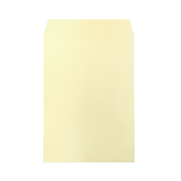 (まとめ）ハート 透けないカラー封筒 角2パステルクリーム XEP493 1セット（500枚：100枚×5パック）【×3セット】