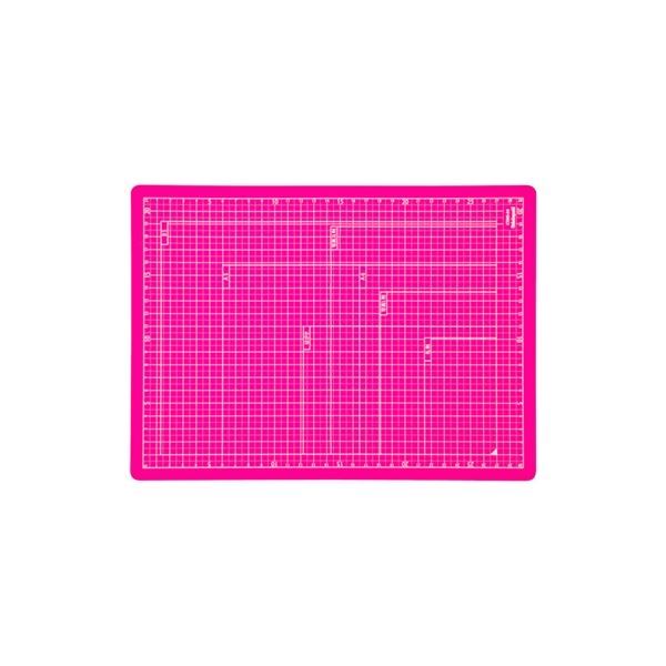 (業務用セット) 折りたたみカッティングマット A4サイズ CTMO-A4-P ピンク【×5セット】_画像1