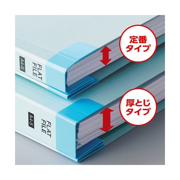まとめ)TANOSEEフラットファイル(背補強タイプ) 厚とじ A4タテ 250枚収容 背幅28mm ブルー1セット(100冊:10冊×10パック) | fcdunav.bg