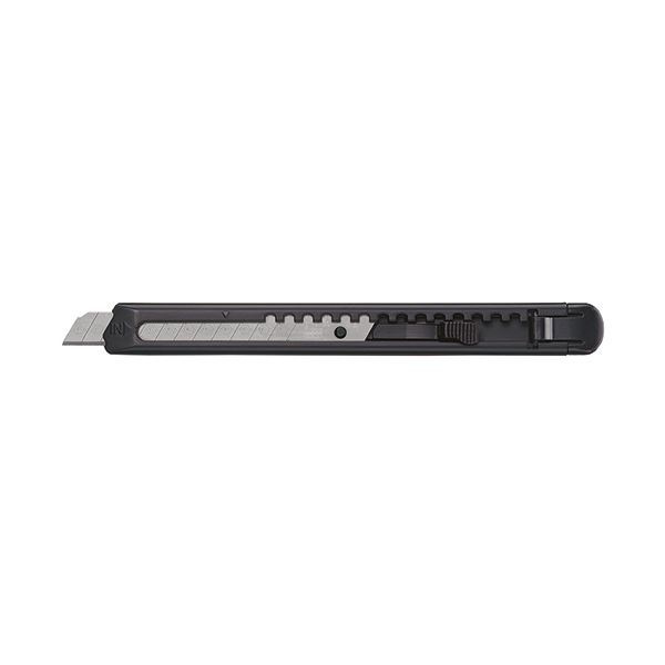 （まとめ） コクヨ カッターナイフ（フッ素加工刃）ブラック HA-2-SD 1本 【×30セット】