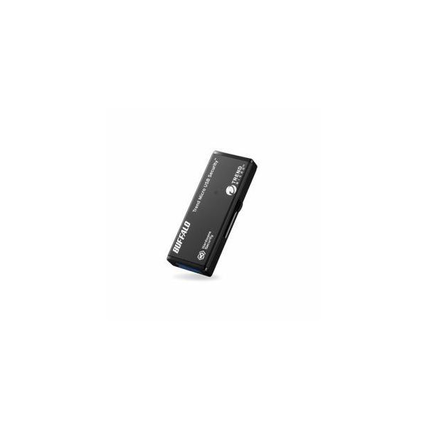 BUFFALO バッファロー USB3.0対応セキュリティーUSBメモリー 8GB ウイルスチェックモデル 1年保証タイプ RUF3-HSL8GTV