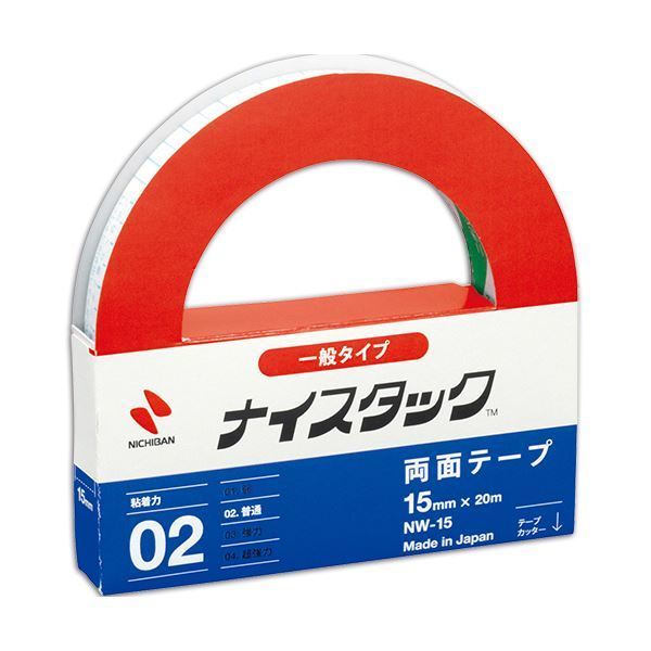高価値 大巻 再生紙両面テープ ナイスタック ニチバン (まとめ) 15mm×20m 【×30セット】 1巻 NW-15 粘着テープ 高価値 大巻 再生紙両面テープ ナイスタック ニチバン (まとめ) 15mm×20m 【×30セット】 1巻 NW-15 粘着テープ