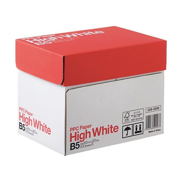 まとめ） TANOSEE PPC用紙 Pure White A3 1箱（1500枚：500枚×3冊） 〔×10セット〕 通販 