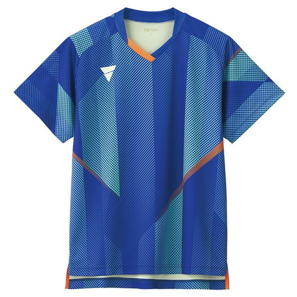 VICTAS（ヴィクタス） 卓球ゲームシャツ V-GS203 男女兼用 ブルー S