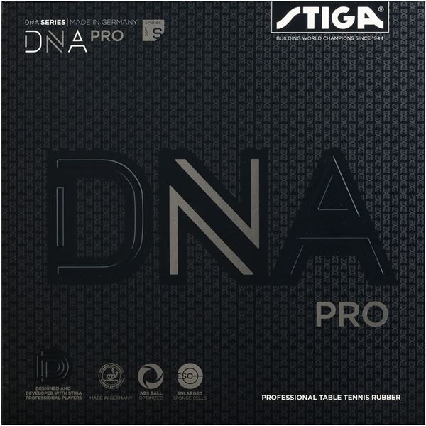 STIGA（スティガ） テンション系裏ソフトラバー DNA PRO S ディーエヌエー プロ S ブラック 特厚