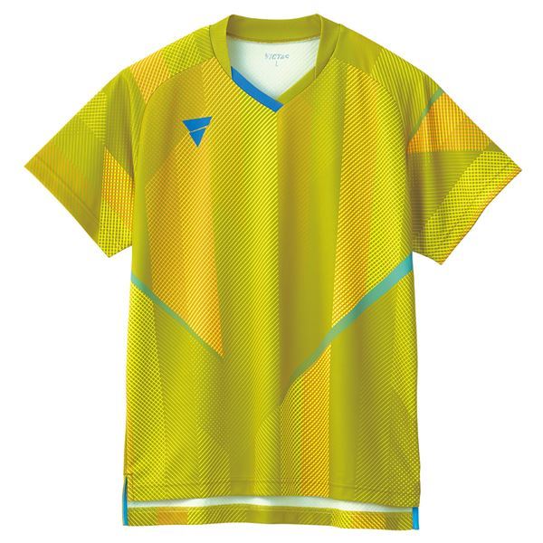 VICTAS（ヴィクタス） 卓球ゲームシャツ V-GS203 男女兼用 イエロー XL